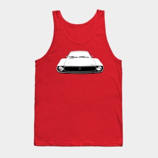 AMC Javelin 1970s American classic car monoblock black and white Tank Top